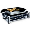 Raclette-Grill & Kartoffelw&auml;rmer, Chrom