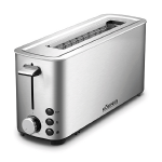 Langschlitz-Toaster Inox