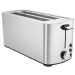 Doppel Langschlitztoaster Inox