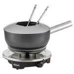 Fondue Set all-in-one, schwarz
