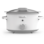 Crock-Pot DuraCeramic 4.5 L, blanc