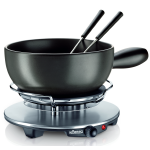 K&auml;sefondue Set, Induktion, schwarz