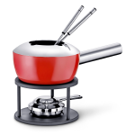 Fondue for 2, rot