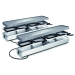 Raclette Duo 4 and more, silber