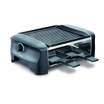 Raclette Gourmet 4, schwarz