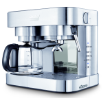 Duo Espressomaschine, silber